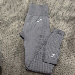 Gymshark Gray Jeggings High Waist Seamless Design